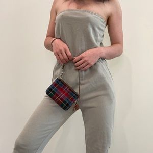 🪐 khaki F21 sweatsuit / jumpsuit 🪐